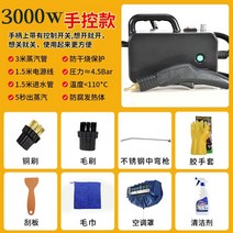 고압스팀청소기 주방 고온살균 가정용 가전, 블랙 3000W