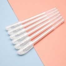 5P 흰색 화이트펜 미술 그림 글씨 꾸미기 문구덕후 젤잉크펜 볼펜 필기펜 필기구 젤러펜 플러스펜 칼라