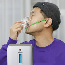 [오투맥스90] 가정용 산소발생기 휴대용 산소호흡기 공급기 구매, 산소발생기 마스크 세트