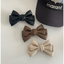 레더 리본 그립톡, 1개, 베이지