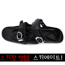 스키에이트 숏 스키 대회전 올라운드 미니 짧은 묘기 겨울 플레이트 장비 성인용, 두꺼운 모델