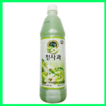 청솔 청사과 음료베이스 / 과일원액, 3개, 835ml