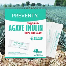 프리벤티 아가베 이눌린 유기농 프리바이오틱스 3세트, 3세트(=3박스), 3g x 40스틱