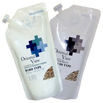 스트레이트펌 하드 (건강모용) 파 미용실 헤어, 크림