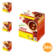 국산 대추차 (13gx15개) 3개 국내산 대추음료 jujube tea 대추티백 감기에좋은차 겨울 사무실음료 사무실차 감기에좋은차 대추즙 대추진액 대추액기스 대추농축액 대추엑기스