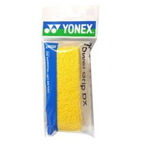 요넥스 배드민턴 타올 그립 AC-402DX, 옐로우