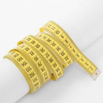 바디측정 피팅 줄자(3M) (옐로우) 인치줄자 소형줄자