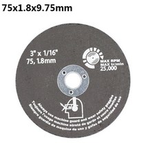 그라인더집진기 커버 XCAN-앵글 그라인더 커팅용 톱날 직경 75mm 섬유 커팅 디스크 돌 타일 금속 원형 톱, 03 75x1.8x9.75_03 15pcs