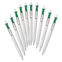 MITSUBISHI Pencil Mitsubishi 연필 젤 볼펜 Uniball One 0.5 Green 10 Hako UMNS05.6, 1개, 상품명참조