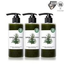 조성아 원더바스 슈퍼 베지톡스 클렌저 그린 300ml 3개