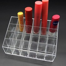 아크릴 화장품정리대 립스틱꽂이 24구