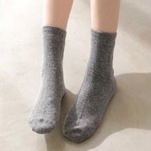 [메리삭스] 캐시미어 클래식 울삭스 2족 세트 / 여성양말