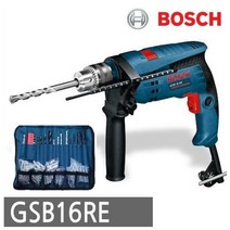 보쉬 GSB16RE 전기 해머드릴 750W 파우치 100PCS