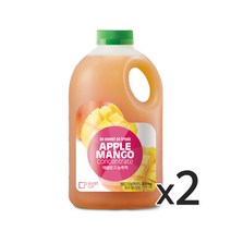 스위트컵 애플망고 농축액 2kg 2개, 단품