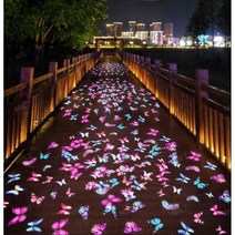 특수효과 빔프로젝트 야외 바닥빔 공원 광장 레이저 조명 개천 무대 물고기, 01 55W (삼방향 다이나믹)