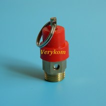 게이트밸브 볼밸브 1PC 1.0Mpa 10bar 145PSI 10Kg 1/4 "bsp 공기 압축기 안전 밸브 압력 릴리프 릴리, 한개옵션0