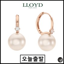 로이드 (오늘출발) 14K 18K Gold 데일리 스와로브스키 원터치 진주귀걸이 PT로이드 LOFL4084G