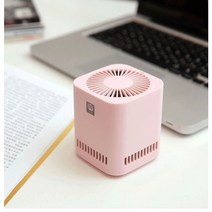새로운 xiaomi 미니 공기 청정기는 소모품없이 광촉매 포름 알데히드를 정화합니다. 자동차에 적합한 무선 USB 충전, 분홍