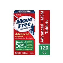 쉬프 무브프리 글루코사민 플러스 MSM 120정 Move Free Joint Health