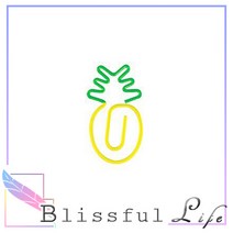 귀여운 디자인 페이퍼 클립, 파인애플