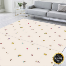 [국내생산]3개 검증 통과 1+1 푹신한 놀이방매트 층간소음 애견매트, 뽀로로스윗, 10T