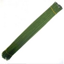 J유통/ 꽃철사(지)36/72cm 900g 치수별 (녹/흰/밤색), 23번(0.7mm/녹색)/36cm 900g