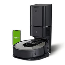IRobot Roomba i6+ 6550 로봇 청소기 자동 먼지 처리 - 최대 60일 동안 자체 비우기 Wi-Fi 연결 알렉사와 함께 작동 카펫 스마트 매핑 업그레이드 객실별 청소