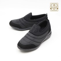 국내제작 따뜻한 패딩 단화 보온화 슬립온 겨울신발 미끄럼방지 엄마 할머니 70대 SW08