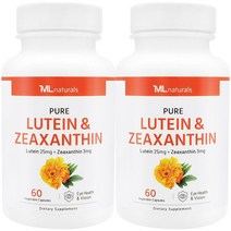 [미국빠른직구] 마이라이프 내추럴스 루테인 & 지아잔틴 60정 2병