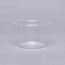 다용도 원형 용기 밥컵 다용도 국컵 5호 대 투명 370ml, 1000개