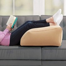 무중력 에어 발 쿠션 받침대 임산부 모유 수유 발판 다리붓기 빼는법 하체 종아리 다리