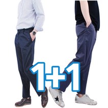 1+1 맨하트 남성 봄 여름 가을 면스판 바지