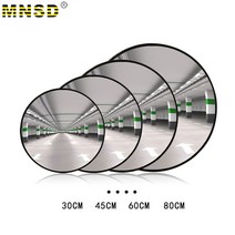 볼록거울 도로 반사경 실내 광각 거울 인테리어 슈퍼마켓 보안 코너 안전 모든 사이즈, 70 CM(레드 백)