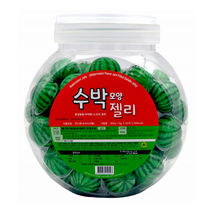 수박 모양 젤리 (18g X 50개입) 통 900g, 2개