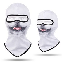 동물 프린트 발라크라바 키즈 풀 페이스 마스크 야외 넥 워머 게이 터 버프 스카프 사이클링 스키 스케이트 보드 실드, [01] 싱글 사이즈, [01] K01