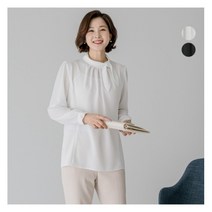 김여사 블론 리본 터틀 블라우스 엄마옷/마담옷/중년여성/40대/50대