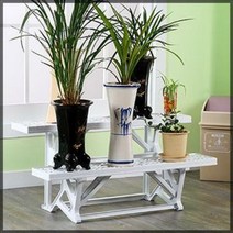 포스아트 화분진열대 2단