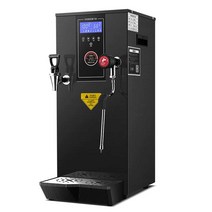 업소용 온수 디스펜서 편의점 카페 전기 가열 정수기, 12L LCD 터치스크린 블랙