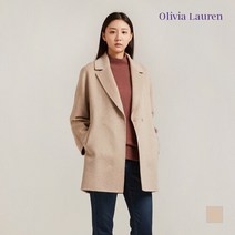 [올리비아로렌] 브로치장식 핸드 코트_VOCEAWW9411