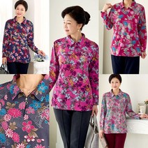 [엄마옷 로즈맘] 아름핫픽스반오픈티셔츠