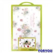 ForU499 스트로베리 사각도마 대 걸수있는 주방 손잡이 요리 가정용, 1개