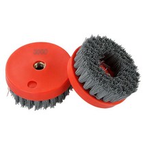 대리석연마4인치 110mm 연마 와이어 나일론 컵 브러시 1 개 돌 대리석 화강암 금속 목재 청소 앤티크, 09 500_02 M16
