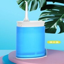 워터픽구강세정기 휴대용 전기 USB 충전식 구강 세정기 치과 워터 제트 방수 치아 클리, 2.blue