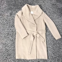 MICHAA 미샤 여성 라마 혼방 울 코트