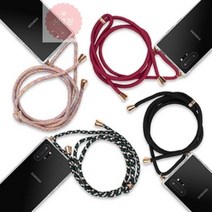 갤럭시 S22 로프 폰스트랩 핸드폰 줄 끈 줄 하드 젤리 케이스 SM-S901 목걸이 길이조절, 밀리터리