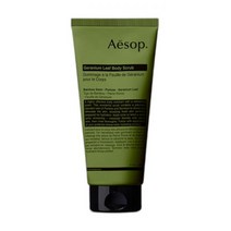 이솝 [보자기포장] 제라늄 리프 바디 스크럽 180mL