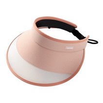 스포츠모자 패션 여성 여름 해변 자외선 차단 모자 양산 바이저 접이식 태양 넓은 대형 챙 비치 밀짚, [04] Pink