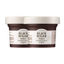 [2개] 블랙슈가 퍼펙트 에센셜 스크럽 2X 210g, 블랙슈가 퍼펙트 에센셜 스크럽 2엑스
