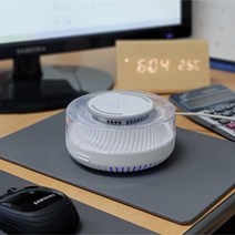 초고속 무선충전기 겸용 바이러스 잡는 프라즈마 공기살균 청정기 노바이러스에어