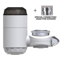 주방 전기 온수기 탭 빠른 설치 인스턴트 온수 수도꼭지 냉난방 탱크리스 순간, 01 Water Heater-Adapter, 01 미국